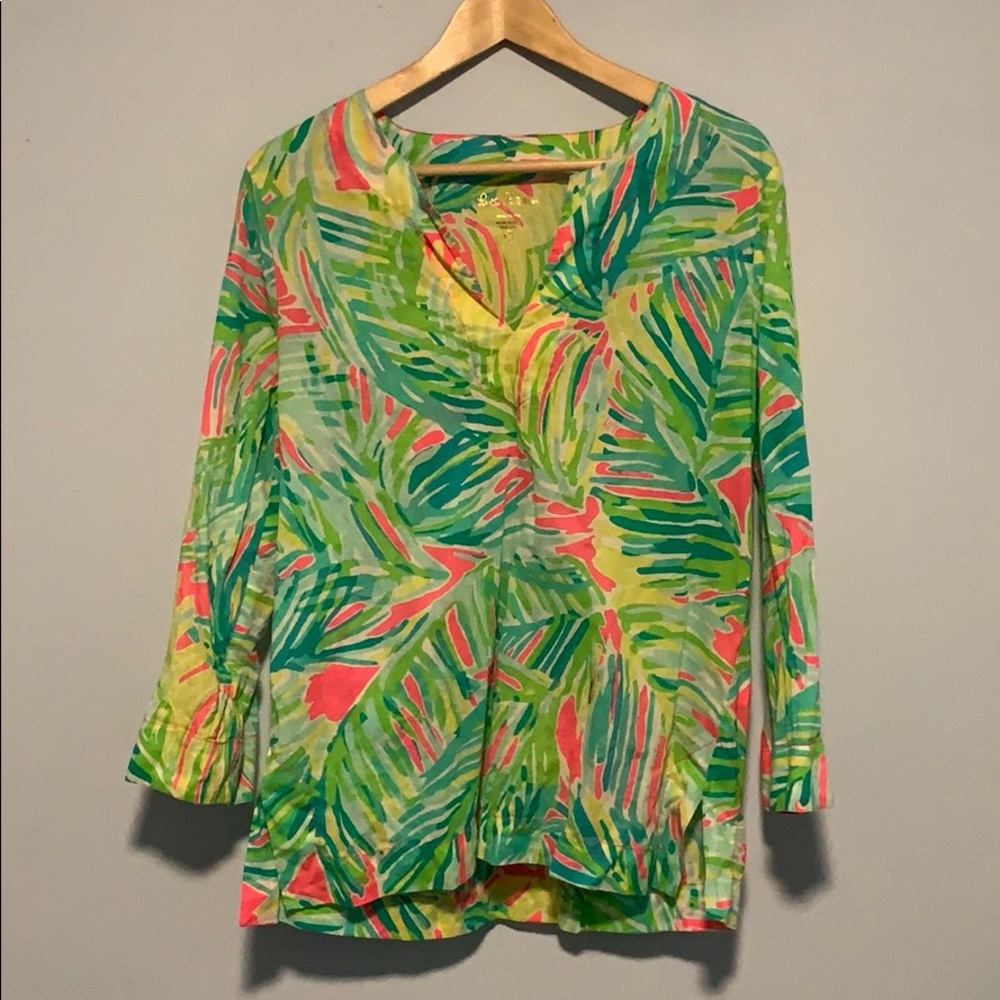 Linen Lilly Pulitzer tunic